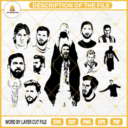 lionel messi svg bundle, messi svg, lionel messi world cup 2022 svg, argentina national football team svg