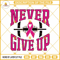Never Give Up Football Breast Cancer SVG, Football Pink Ribbon SVG.jpg