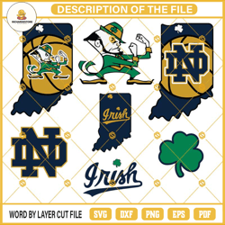 notre dame svg bundle, b1, college svg, fighting irish svg, notre dame clipart, fighting irish svg, college football sv