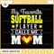Softball SVG, My favorite Softball Player calls me Mom SVG, Mothers Day SVG.jpg