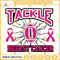 Tackle Breast Cancer SVG, Football Pink Ribbon SVG, Pink October SVG, Football SVG.jpg