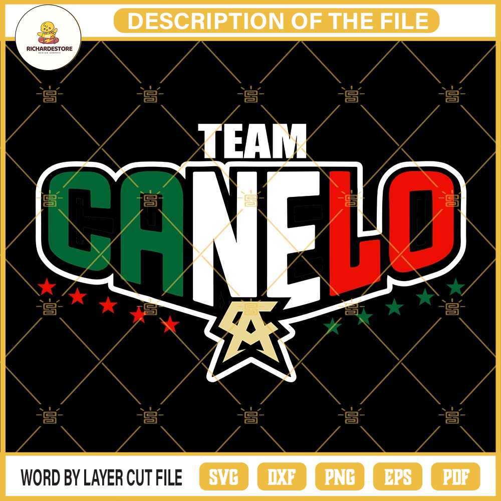Team Canelo SVG, Canelo SVG, Canelo Alvarez SVG.jpg