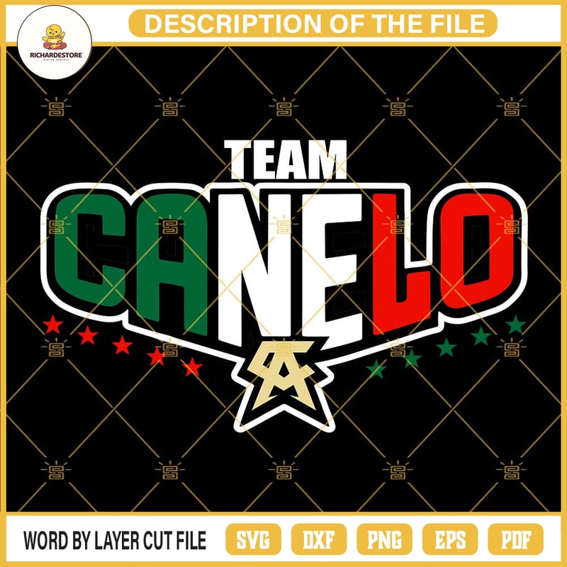 Team Canelo SVG, Canelo SVG, Canelo Alvarez SVG.jpg