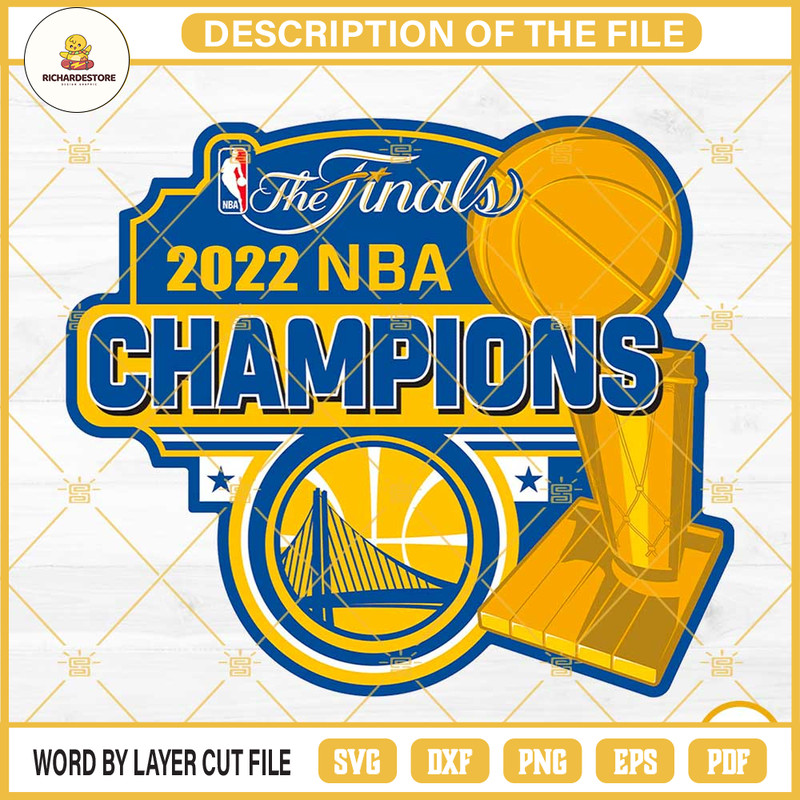 The Finals 2022 NBA Champions PNG, Golden State Warriors PNG Cricut Silhouette.jpg