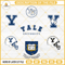 Yale Bulldogs Football Designs Bundle SVG EPS PNG DXF.jpg