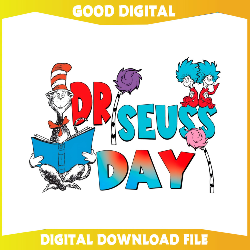 Dr Seuss Day Funny Seuss Birthday Party PNG.jpg