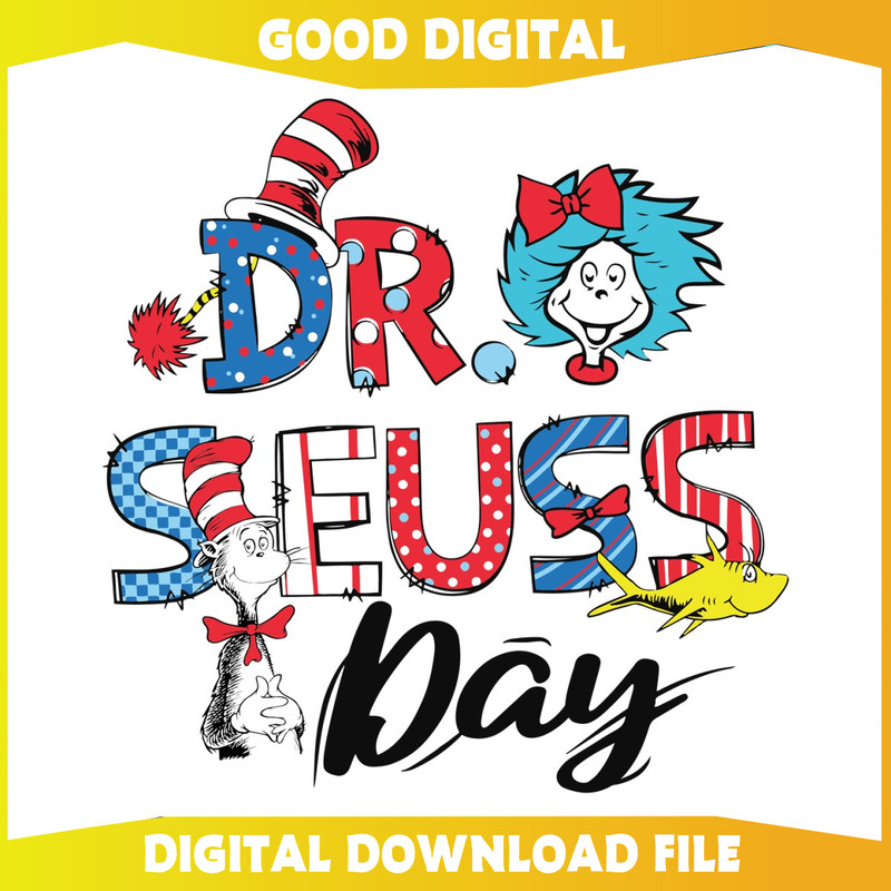 Funny Dr Seuss Day Characters SVG.jpg