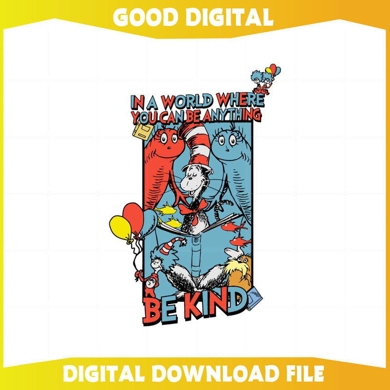 In A World Where You Can be Anything Be Kind SVG Cutting Files 1.jpg