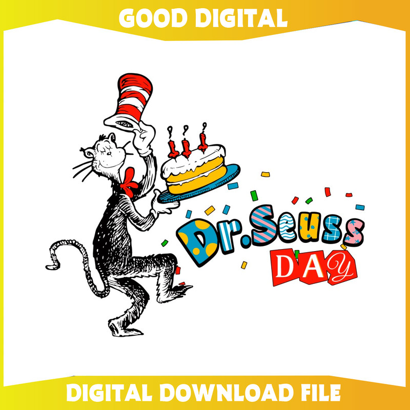 Retro Dr Seuss Day Birthday Cake SVG.jpg