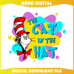 the cat in the hat funny dr seuss svg270