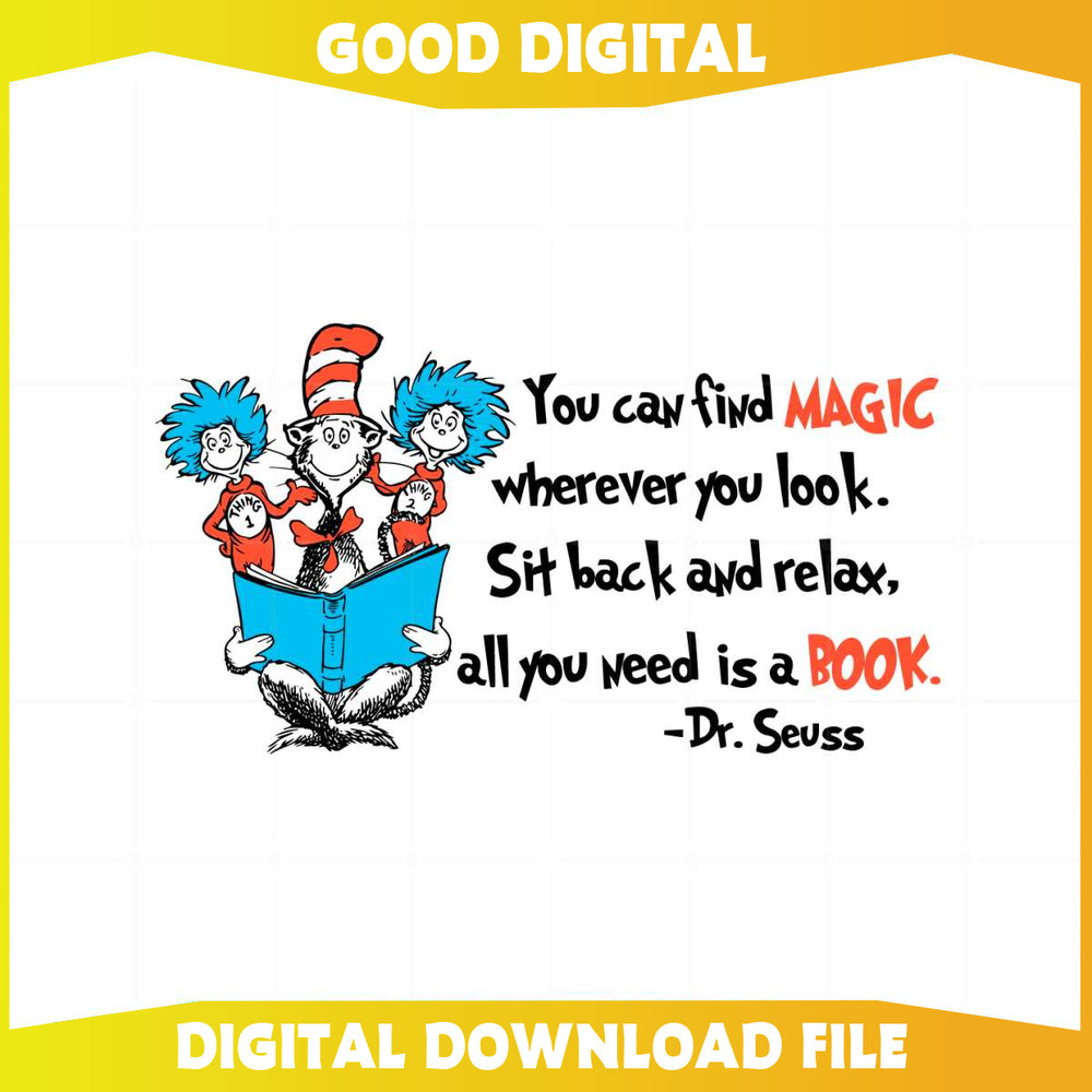 You Can Find Magic Dr Seuss Cat In The Hat Svg Cutting Files.jpg