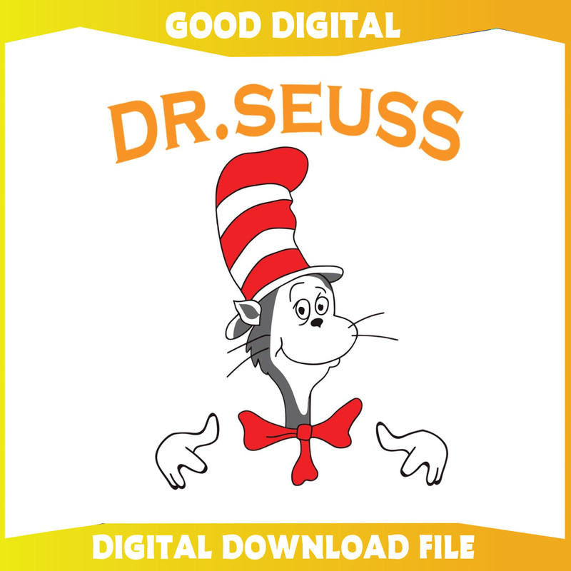 Funny Dr Seuss Cat In The Hat SVG.jpg