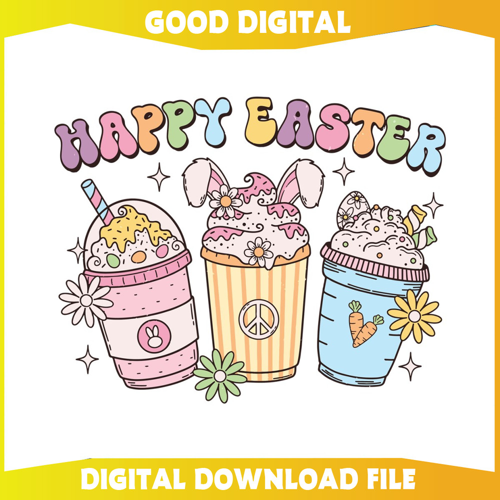 Happy Easter Bunny Coffee SVG.jpg