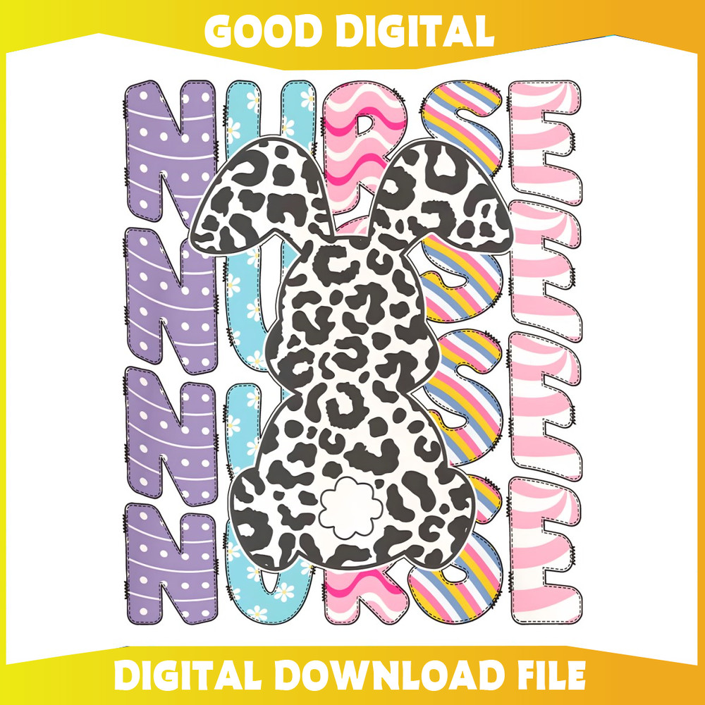 Happy Nurse Easter Day Bunny PNG.jpg