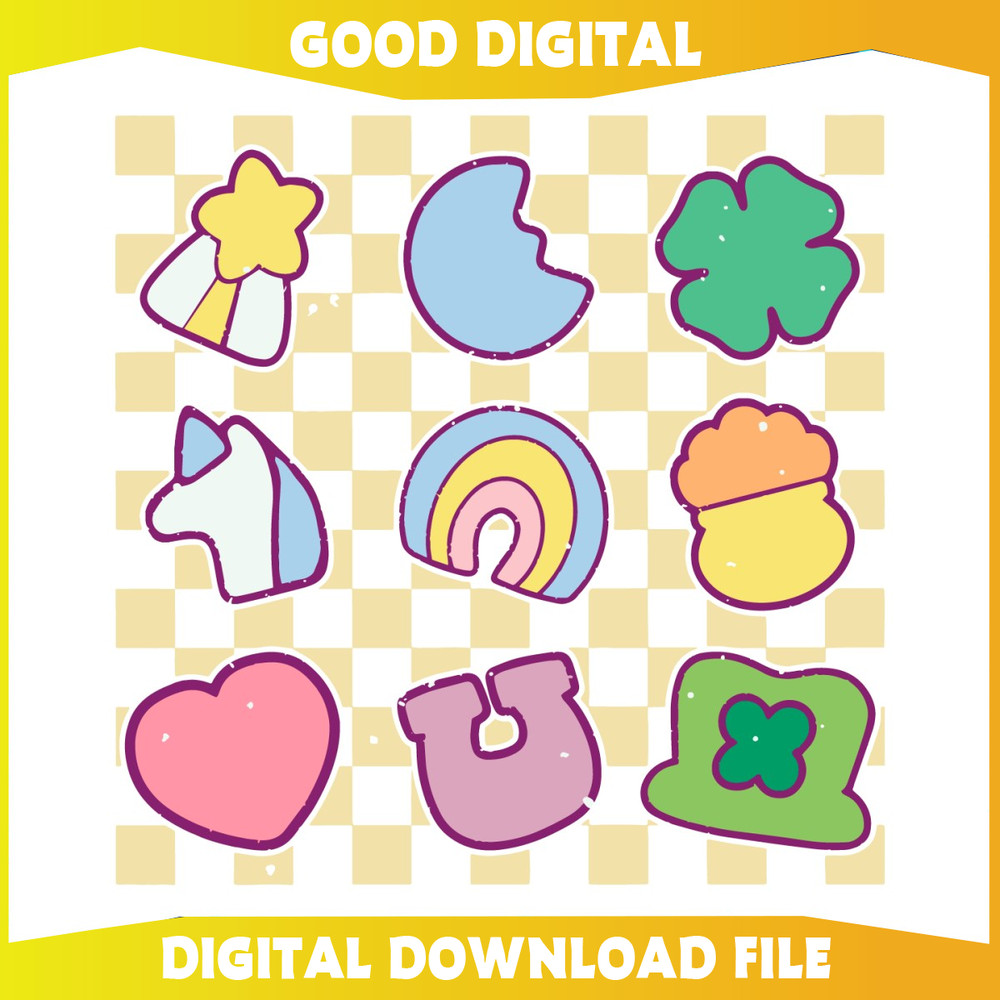 Lucky Charm Shamrock Rainbow Patricks Day SVG.jpg