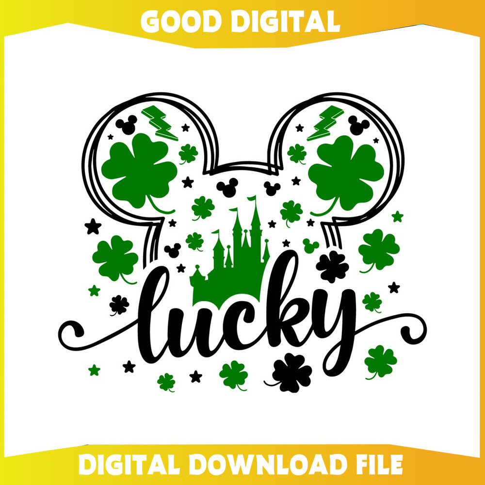 Lucky Mickey Head Disney Castle SVG.jpg