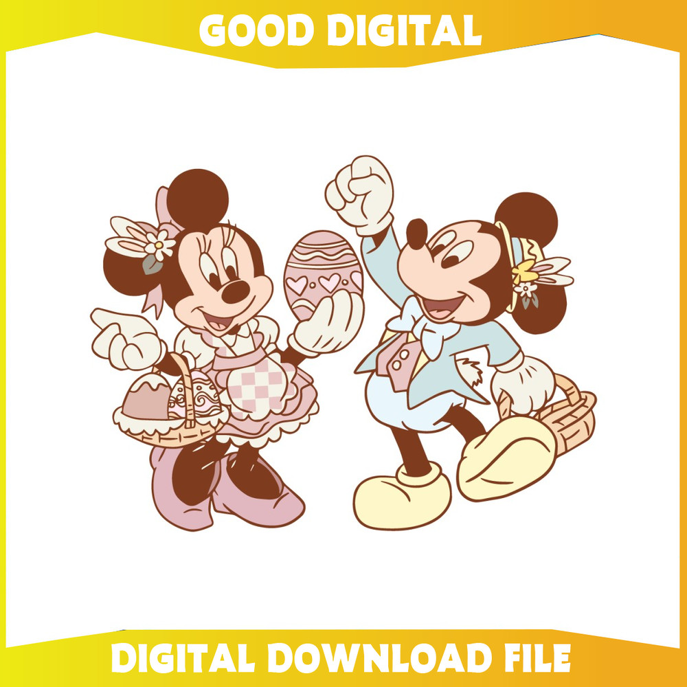 Mickey and Minnie Easter Eggs SVG.jpg