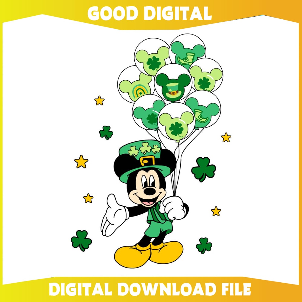 Mickey St Patricks Day Balloons SVG.jpg