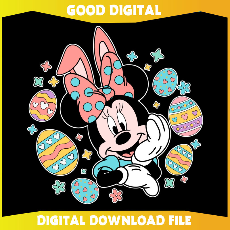 Minnie Bunny Ear Easter Eggs SVG.jpg