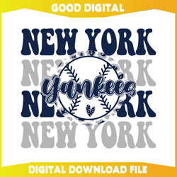 new york yankees baseball mlb svg911