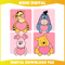 Piglet Valentines Day Pooh Bear And Friends SVG.jpg