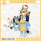 Bandit Heeler Bluey And Bingo Merry Christmas PNG, Bluey Christmas PNG Design File.jpg