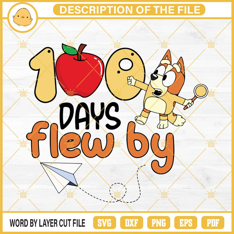 Bingo 100 Days Flew By SVG, 100th Day Of School SVG, 100 Days Of School SVG.jpg
