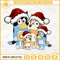 Bluey Family Santa Hat Christmas PNG Design Files.jpg