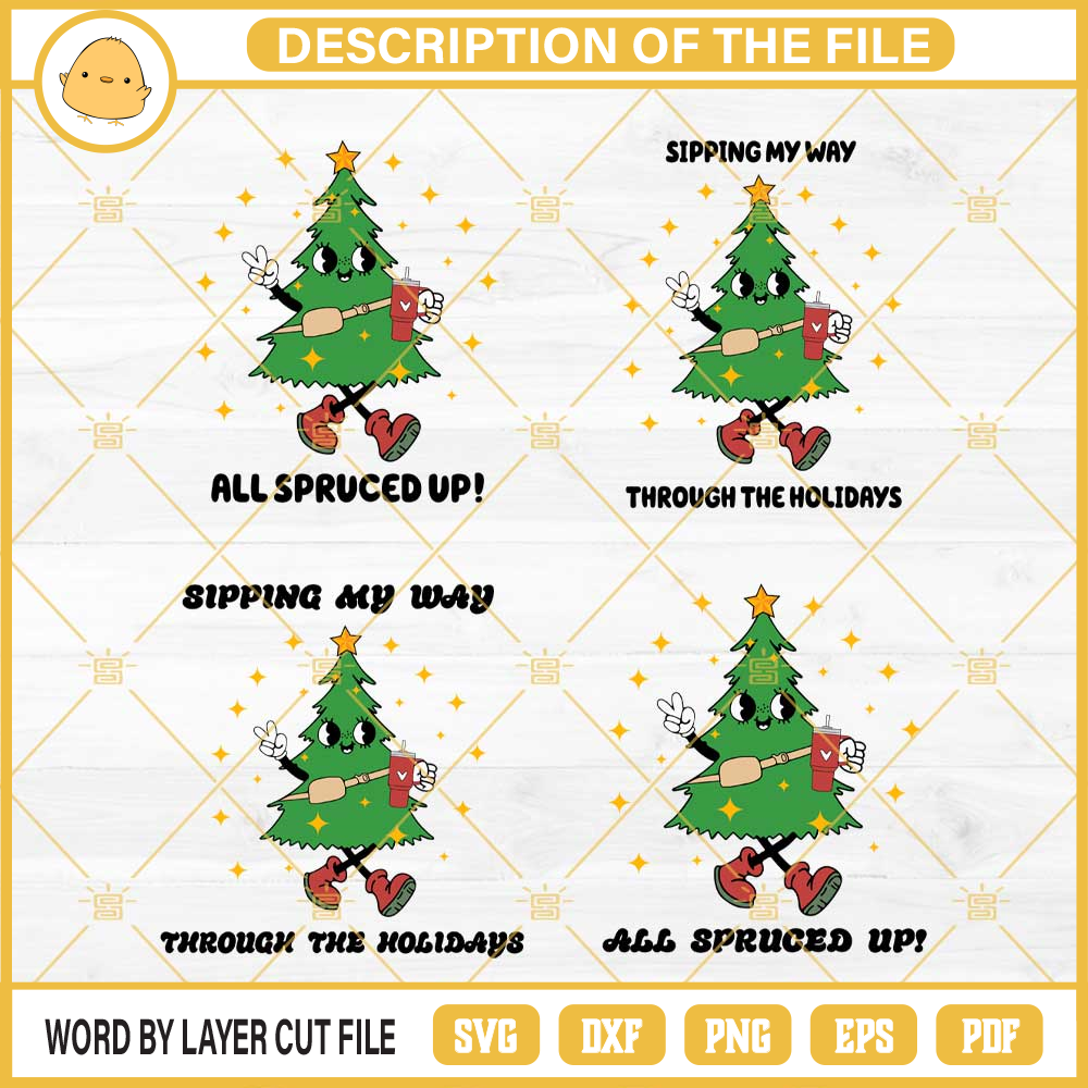 Christmas Tree Stanley Cup SVG, Christmas Tree Bundle SVG PNG EPS DXF Files.jpg
