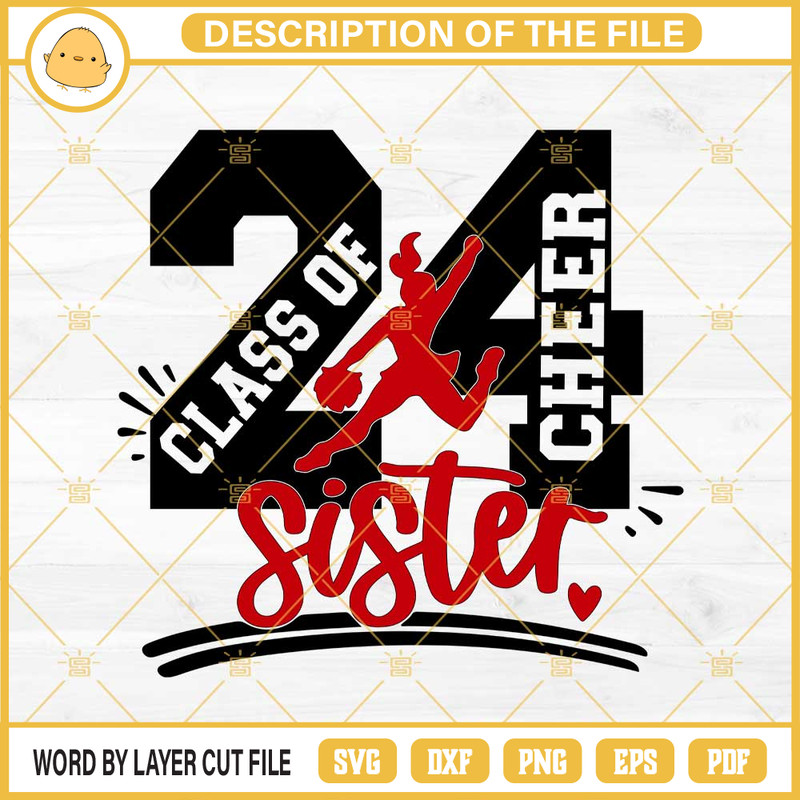 Class Of 2024 Cheerleader Sister SVG, Cheer Sister SVG PNG EPS DXF.jpg