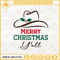 Cowboy Hat Merry Christmas SVG, Western Christmas Y'all SVG.jpg