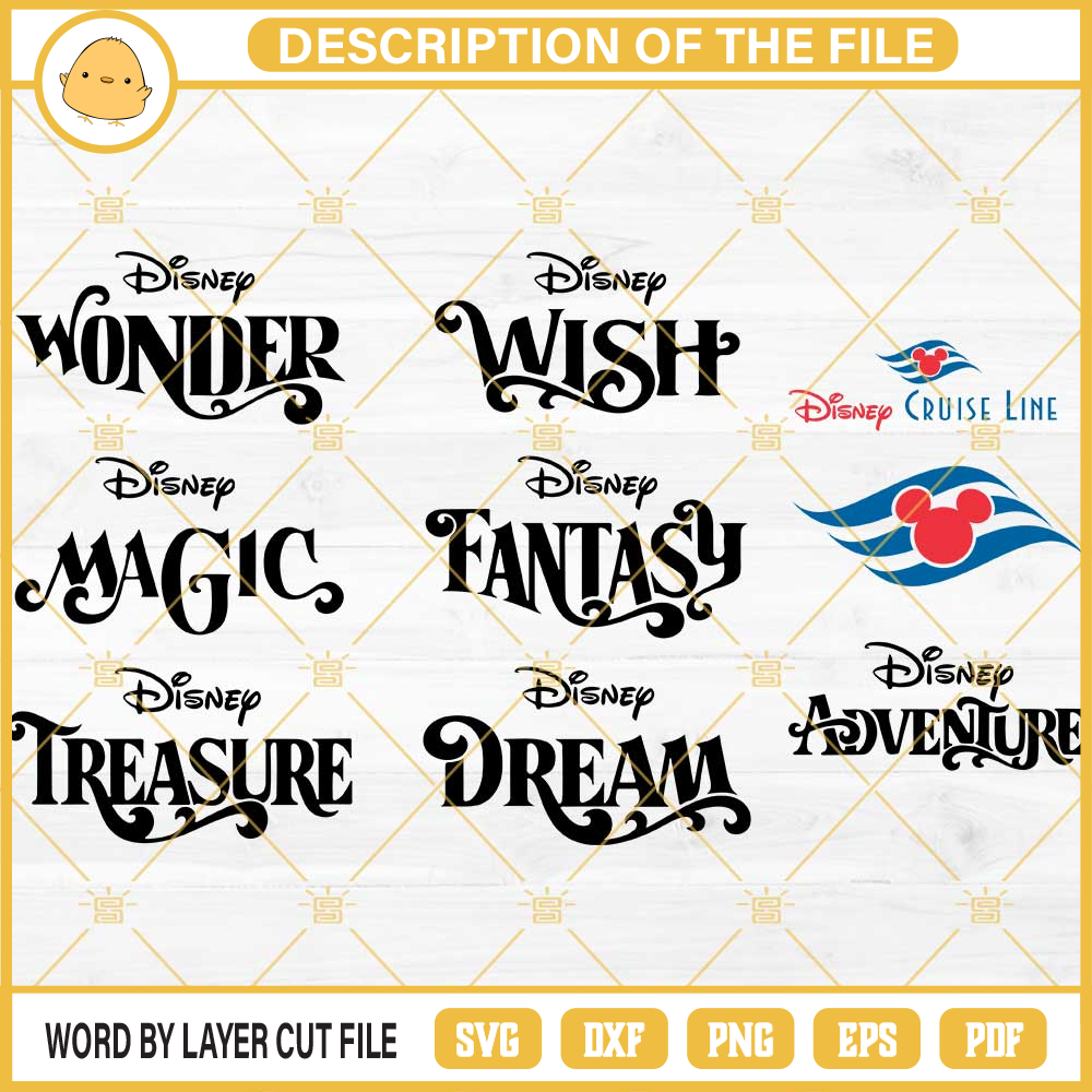 Cruise Ship Disney Bundle SVG, Disney Cruise Line SVG, Disney Wish SVG, Disney Wonder SVG.jpg