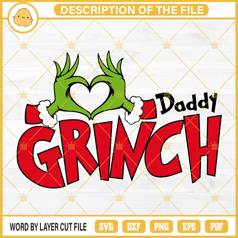 Daddy Grinch SVG, Grinch Heart Hand SVG, Daddy Christmas SVG.jpg