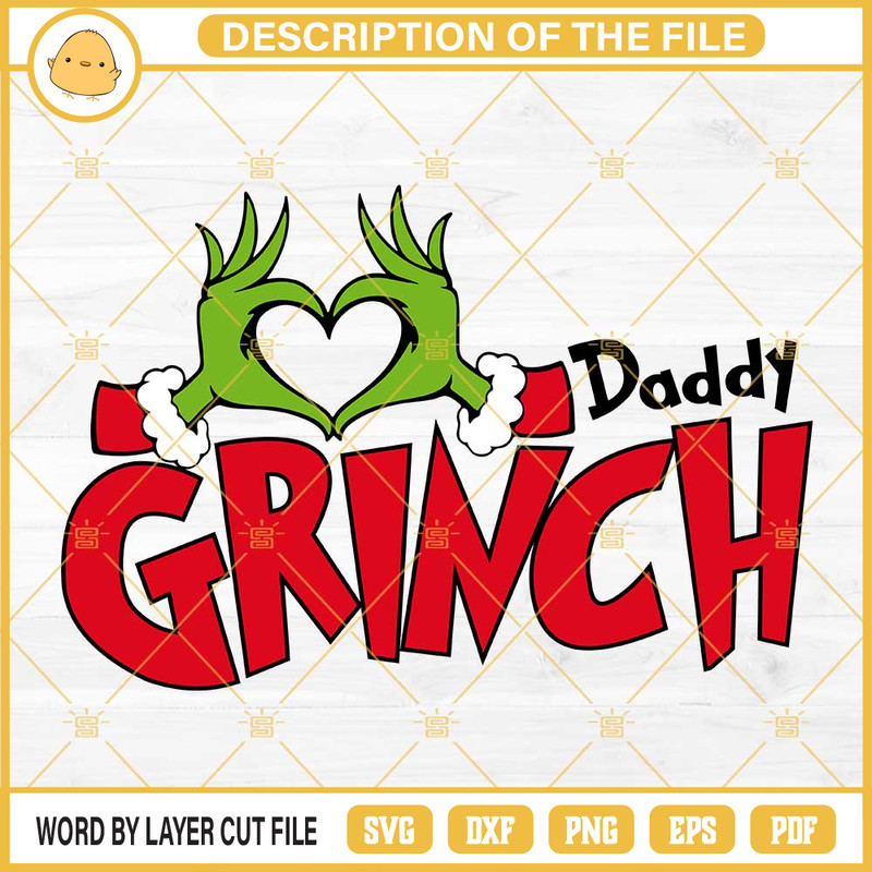 Daddy Grinch SVG, Grinch Heart Hand SVG, Daddy Christmas SVG.jpg