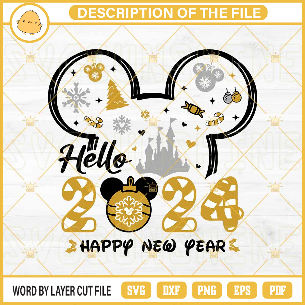 Disney Mickey Hello 2024 SVG, Happy New Year 2024 SVG, Merry Christmas SVG.jpg