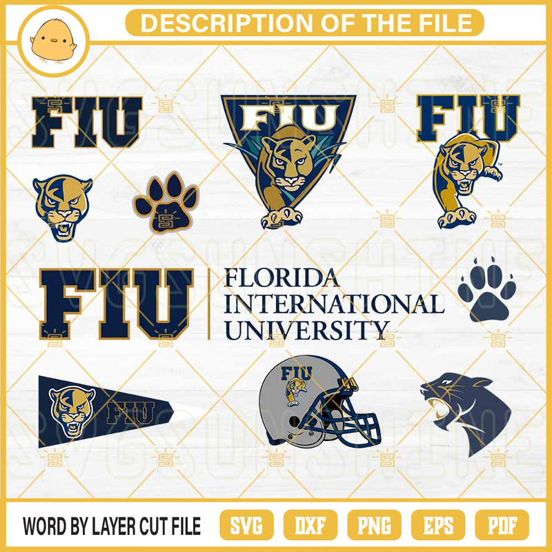 FIU Panthers Football Designs Bundle SVG EPS PNG DXF.jpg