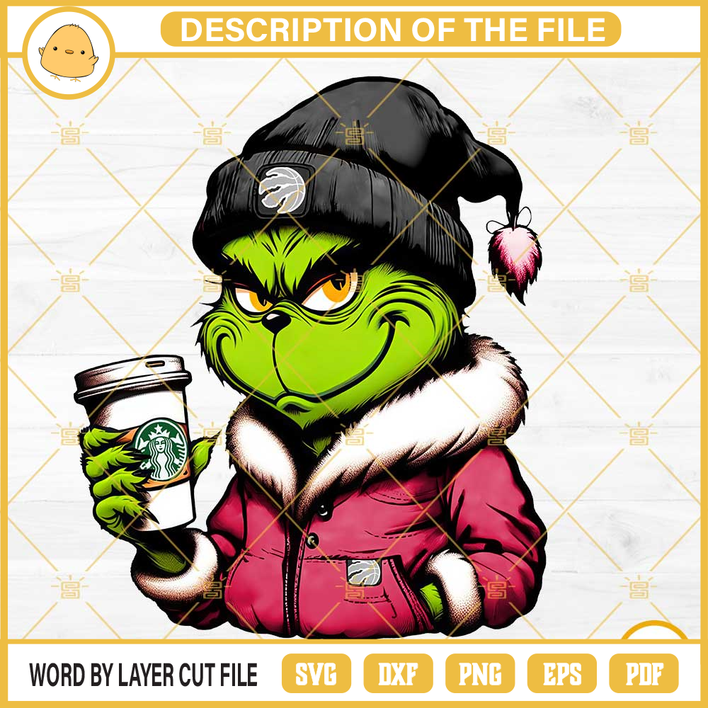 Grinch Toronto Raptors Drink Starbucks PNG.jpg
