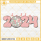 Hello 2024 SVG, Disco Ball 2024 Happy New Year SVG PNG Files.jpg