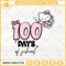 Hello Kitty 100 Days Of School SVG PNG EPS DXF Files.jpg