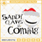 Jack Skellington Sandy Claws Is Coming SVG, The Nightmare Before Christmas SVG PNG DXF EPS.jpg