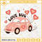 Love Bug Xoxo SVG, Volkswagen Beetle Valentine SVG PNG EPS DXF File.jpg