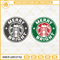 Merry And Bright Starbucks Coffee SVG, Starbucks Santa Hat Christmas SVG PNG Files.jpg