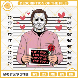michael myers valentine png, valentine horror movie characters png designs1012
