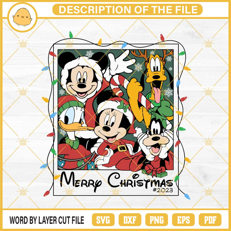 Mickey And Friends Merry Christmas 2023 SVG, Disney Christmas 2023 SVG EPS PNG DXF.jpg