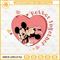 Mickey And Minnie Better Together SVG, Disney Valentine SVG PNG EPS DXF File.jpg
