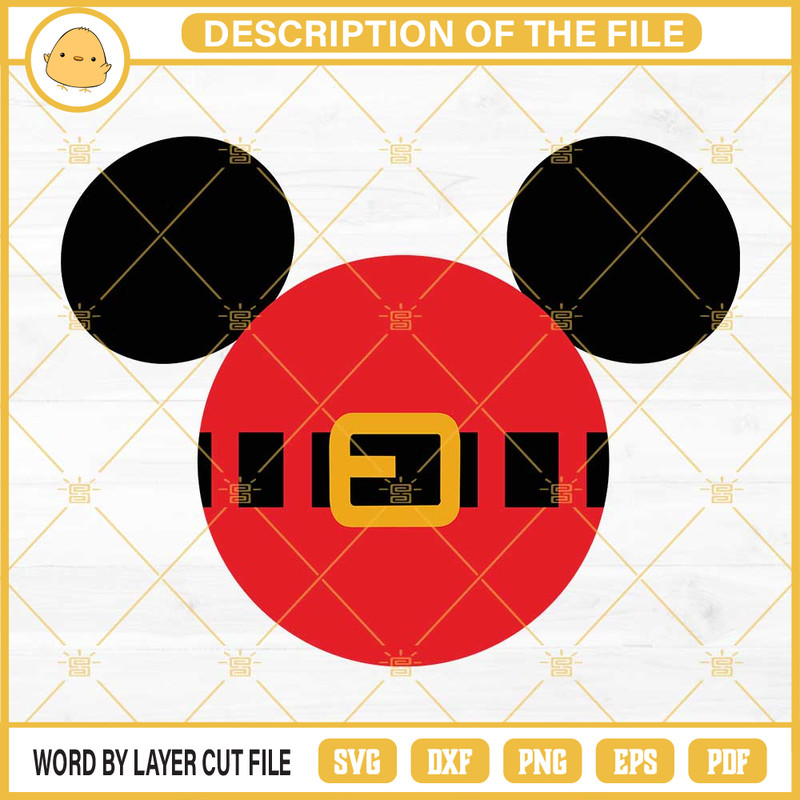 Mickey Santa Claus SVG, Disney Christmas SVG PNG DXF EPS.jpg
