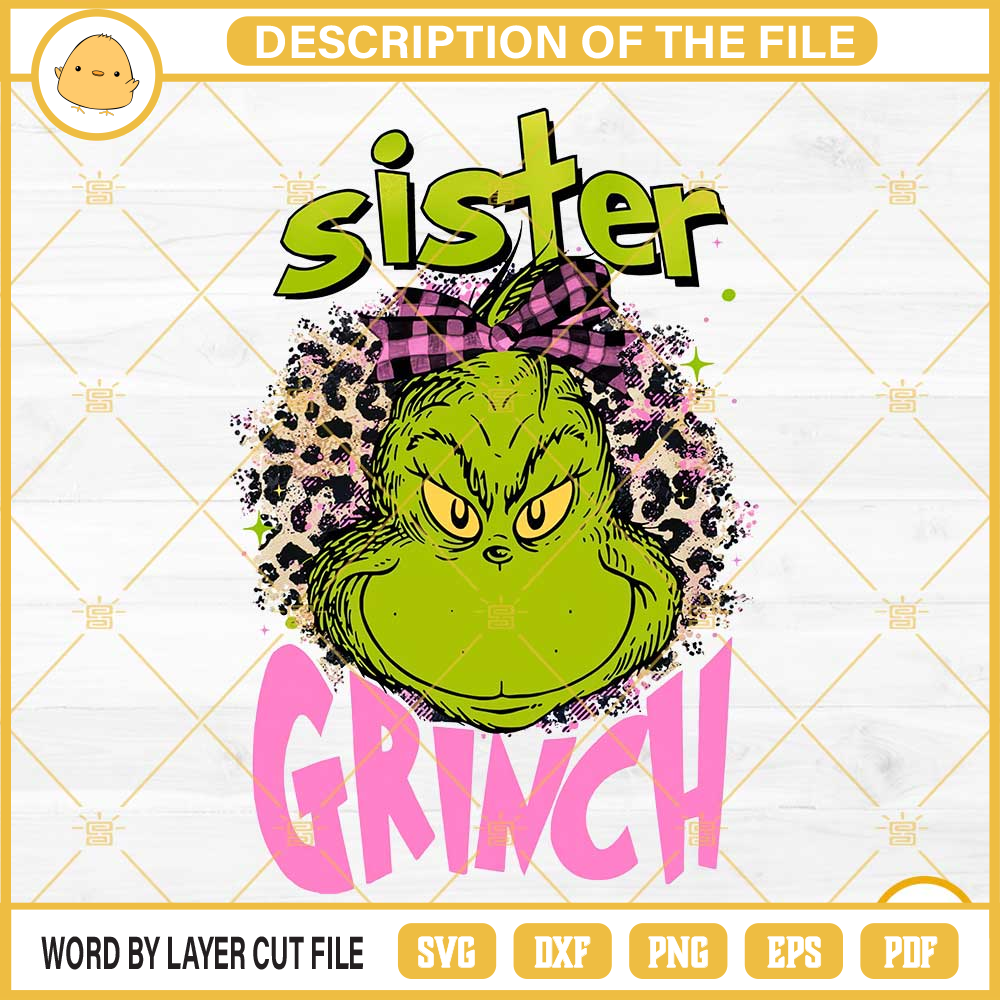 Pink Sister Grinch Leopard Christmas PNG File Designs.jpg