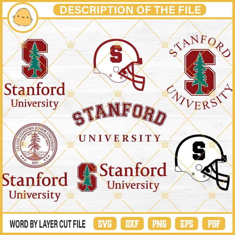 Stanford Cardinal Football Designs Bundle SVG EPS PNG DXF.jpg