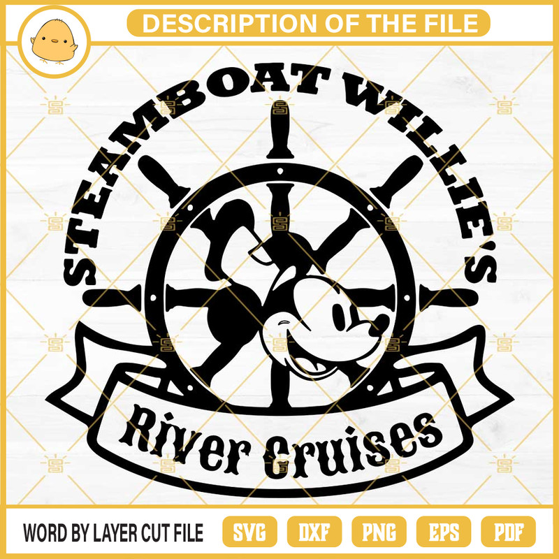 Steamboat Willie Mickey Mouse River Cruises SVG PNG Cut Files.jpg