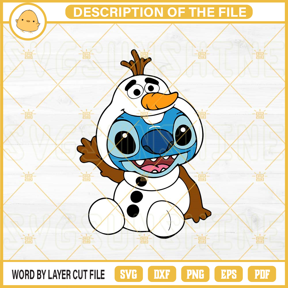 Stitch Olaf SVG, Stitch Frozen Disney SVG PNG DXF EPS.jpg